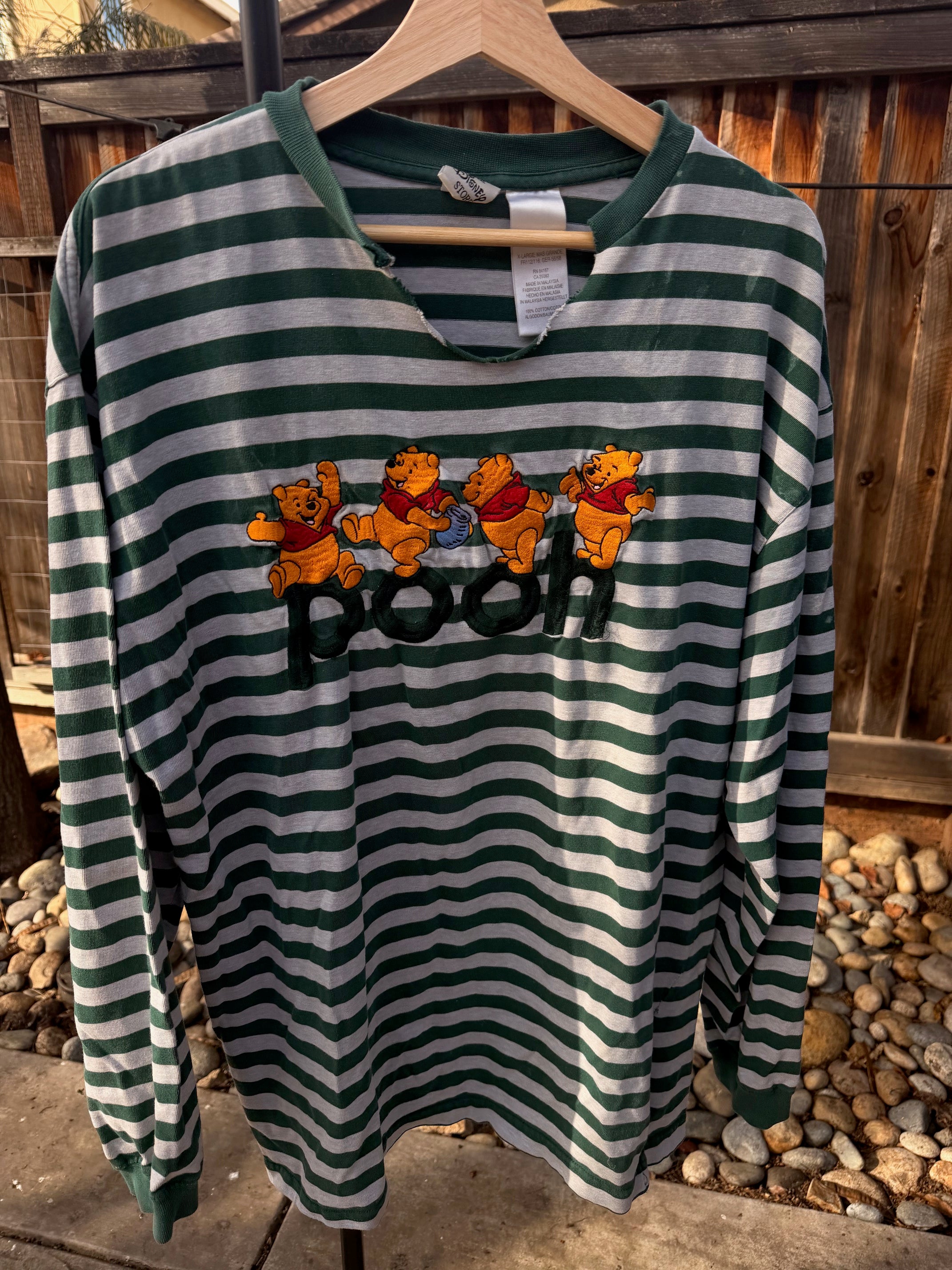 Striped Honey Bear Long Sleeve