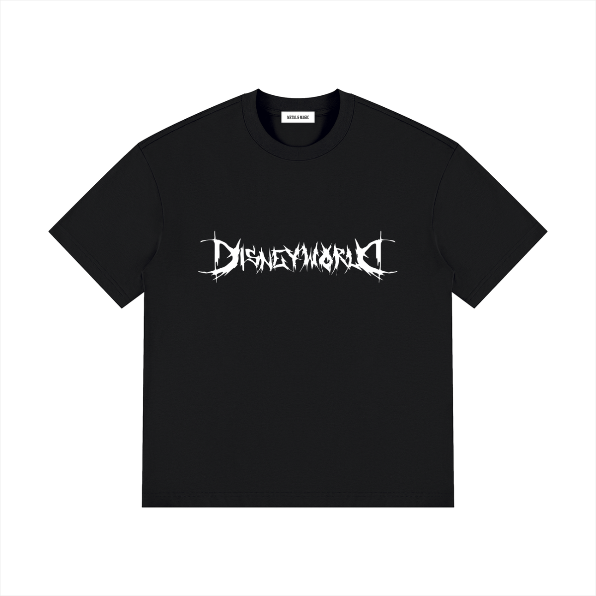 Dsnywrld Metal Font Tee